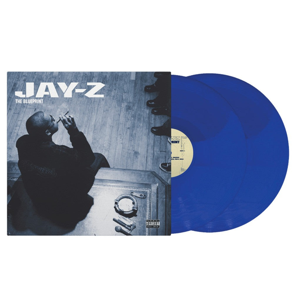Image of Front Cover of 2xLP - NEW/NEW - JAY-Z, The Blueprint (S. Carter Enterprises LLC / ROC NATION DISTRIBUTION; JAYZ30BPLP, UK 2026 Reissue, Blue Vinyl), , The Blueprint, the King of New York's multiplatinum sixth studio album on blue vinyl in honour of its 25th anniverserary - 9417380C