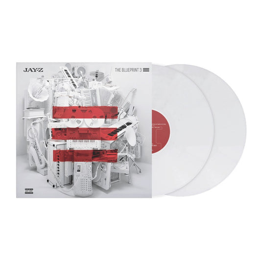 Image of Front Cover of 2xLP - NEW/NEW - JAY-Z, The Blueprint 3 (S. Carter Enterprises LLC / ROC NATION DISTRIBUTION; JAYZ30BP3LP, UK 2026 Reissue, White Vinyl), , The Bluepring 3, the final chapter of the legendary Blueprint trilogy, the King of New York's eleventh studio album featuring Rhianna, Kanye West, Alicia Keys, Drake, J.Cole and many more... - 9417384C