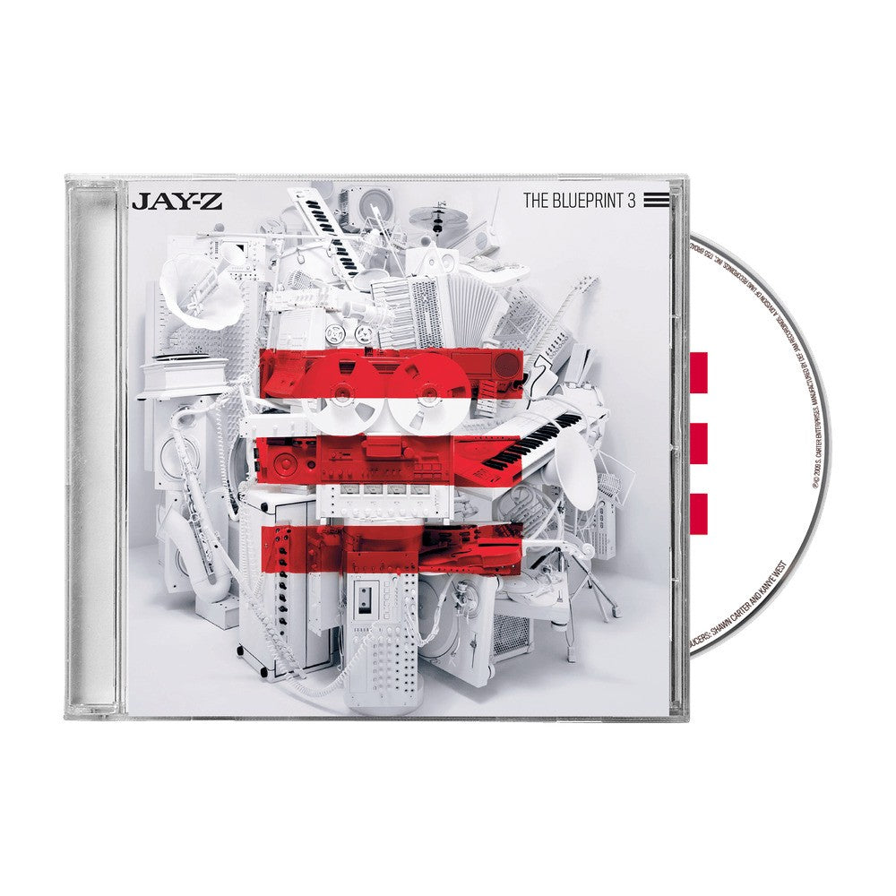 Image of Front Cover of CD - NEW/NEW - JAY-Z, The Blueprint 3 (S. Carter Enterprises LLC / ROC NATION DISTRIBUTION; JAYZ30BP3CD, UK 2026 Reissue, Jewel Case), , The Bluepring 3, the final chapter of the legendary Blueprint trilogy, the King of New York's eleventh studio album featuring Rhianna, Kanye West, Alicia Keys, Drake, J.Cole and many more... - 9417385C