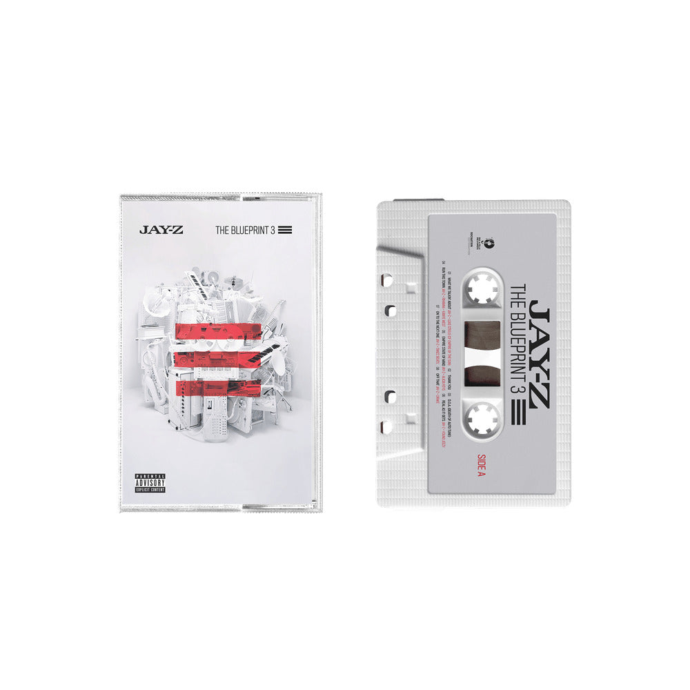 Image of Front Cover of Cassette - NEW/NEW - JAY-Z, The Blueprint 3 (S. Carter Enterprises LLC / ROC NATION DISTRIBUTION; JAYZ30BP3K7, UK 2026), , The Bluepring 3, the final chapter of the legendary Blueprint trilogy, the King of New York's eleventh studio album featuring Rhianna, Kanye West, Alicia Keys, Drake, J.Cole and many more... - 9417388C