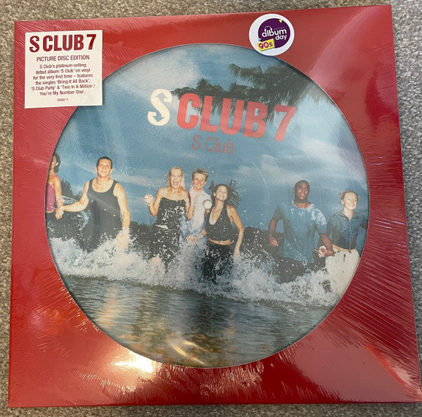Image of Front Cover of LP - VG+/M - S CLUB 7, S Club (Universal Music Recordings; 5568211, UK 2023, Die Cut Sleeve, Picture Disc), SEALED.,  - 4016474C