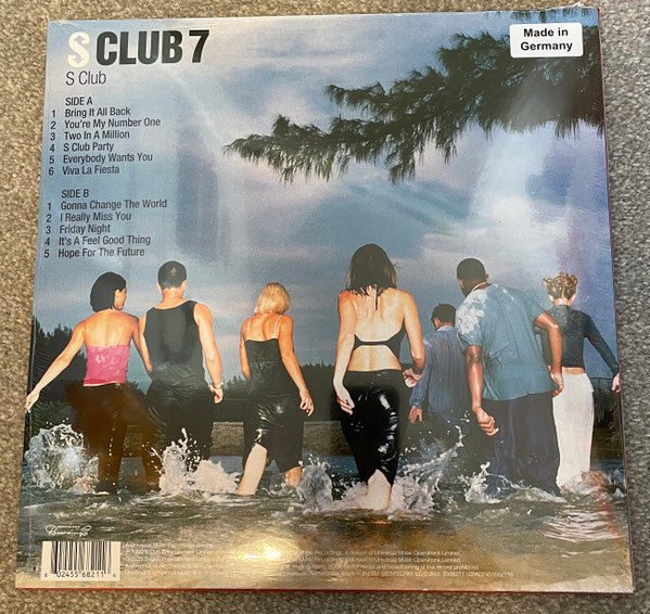 Image of Back Cover of LP - VG+/M - S CLUB 7, S Club (Universal Music Recordings; 5568211, UK 2023, Die Cut Sleeve, Picture Disc), SEALED.,  - 4016474C