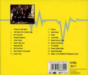 Image of Back Cover of CD - VG/VG+ - EARTH QUAKE, Sittin' In The Middle Of Madness (Anthology) (Essential! Records; ESM CD 869, UK 2000, Jewel Case), rear inlay a little bit wavy,  - 4016496C