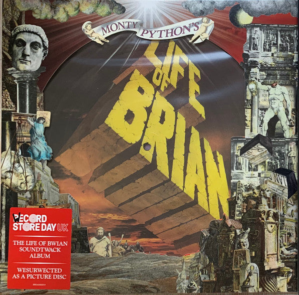 Image of Front Cover of LP - VG+/EX - MONTY PYTHON, Monty Python's Life Of Brian (Virgin; BWIANRSD19, UK 2019 Reissue, Die Cut Sleeve, Insert, Picture Disc), ,  - 4016475C