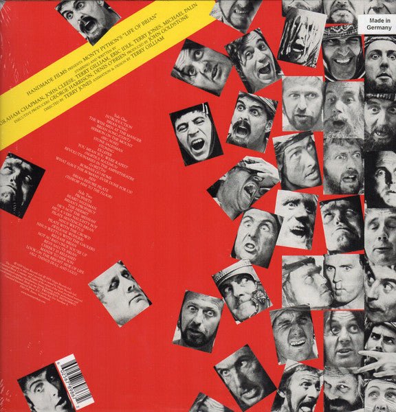 Image of Back Cover of LP - VG+/EX - MONTY PYTHON, Monty Python's Life Of Brian (Virgin; BWIANRSD19, UK 2019 Reissue, Die Cut Sleeve, Insert, Picture Disc), ,  - 4016475C