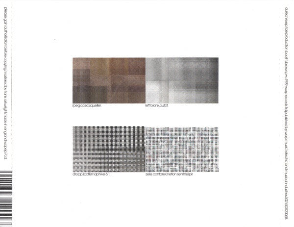 Image of Back Cover of CD - VG+/VG - AUTECHRE, EP7 (Warp Records; wapep7cd, UK 1999), light scuffs to disc,  - 4056201S