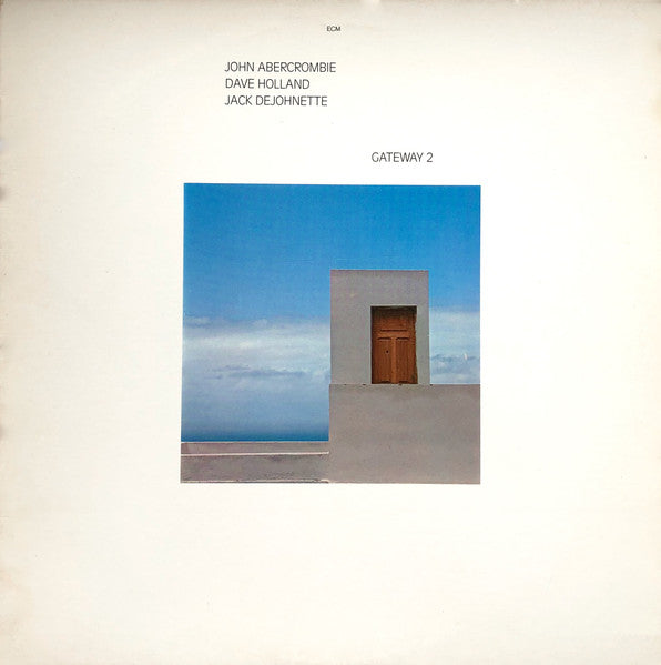 Image of Front Cover of LP - VG/VG+ - JOHN ABERCROMBIE, DAVE HOLLAND, JACK DEJOHNETTE, Gateway 2 (ECM Records; ECM-1-1105, US 1978), Cut-out (Notched) Ring Wear,  - 4046241S