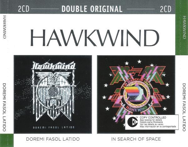 Image of Front Cover of CD - VG+/VG - HAWKWIND, Doremi Fasol Latido / In Search Of Space (Capitol Music; 582368 2, UK 2003, Fatbox Jewel Case, 2 Booklets), Scratches (CD),  - 4036205E