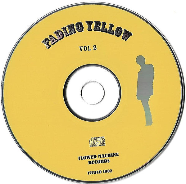 Image of Label Cover of CD - VG+/VG+ - VARIOUS, Fading Yellow Vol 2 (21 Course Smorgasbord Of US Pop-Sike & Other Delights 1965-69) (Flower Machine Records; FMRCD 1002, Sweden 2012), ,  - 4056302S
