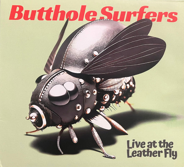 Image of Front Cover of CD - VG+/VG+ - BUTTHOLE SURFERS, Live At The Leather Fly (Sunset Blvd Records; CD-SBR-7070, Worldwide 2025, Gatefold), ,  - 4036210E