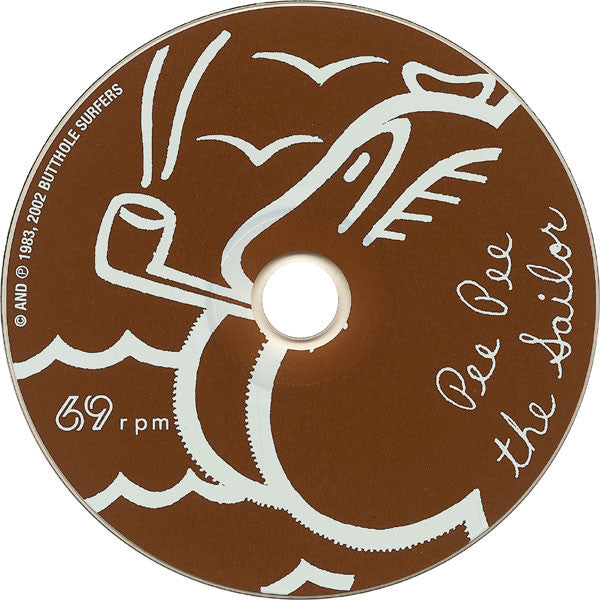 Image of Label Cover of CD - VG+/VG+ - BUTTHOLE SURFERS, Butthole Surfers + PCPPEP (Latino Bugger Veil; LBV08, US 2002, Digipak), ,  - 4036212E
