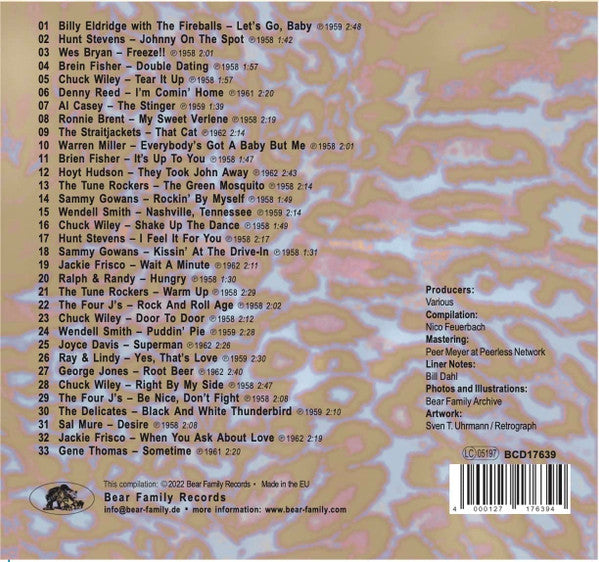 Image of Back Cover of CD - VG+/VG+ - VARIOUS, That'll Flat... Git It! Vol. 39: Rockabilly & Rock'N'Roll From The Vaults Of United Artists Records (Bear Family Records; BCD17639, Germany 2022, Digipak With Glued In Booklet, 2 Inserts), ,  - 4056311S