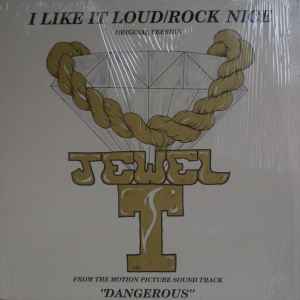 Image of Front Cover of 12" - VG+/VG - JEWEL T, I Like It Loud / Rock Nice (Jewel Records; JT-008, US 1988, Picture Sleeve), light storage marks - minor. opened shrink - faint staining/discolouration,  - 4046314S