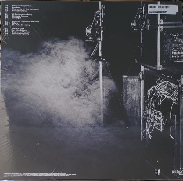 Image of Back Cover of 2xLP - VG+/VG+ - SOULWAX, All Systems Are Lying (Because Music; BEC5615932, Europe 2025, Gatefold, 2 Inners, Transparent Vinyl), ,  - 4016555C