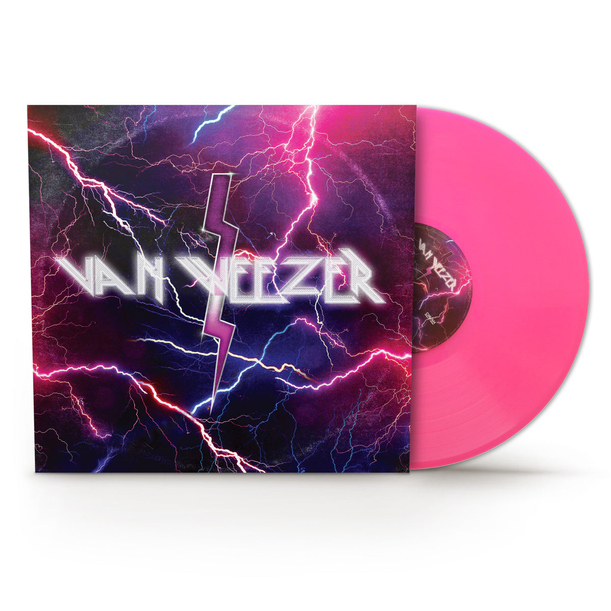 Image of Front Cover of LP - NEW/NEW - WEEZER, Van Weezer (Atlantic; , UK 2026 Reissue, 140g Neon Pink Vinyl), , Limited EMEA colour repress. - 9417577C