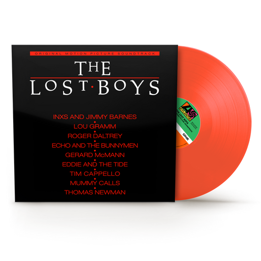 Image of Front Cover of LP - NEW/NEW - VARIOUS ARTISTS, The Lost Boys (OST) (Warner; , UK 2026 Reissue, 140g Opaque Red Vinyl), , Limited EMEA colour repress. - 9417578C