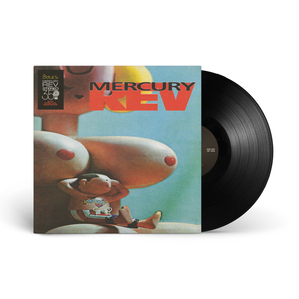Image of Front Cover of LP - NEW/NEW - MERCURY REV, Boces (Remastered) (Beggars Banquet; BBQ2727LP, UK 2026 Reissue, Black Vinyl), , Hailing from Buffalo New York, Mercury Rev are one of the US’s most well-respected bands, always experimenting and continually reinventing. The Guardian called them “a rarity in indie rock: a band who have continually evolved their sound, pushing at the boundaries of what rock music actually means…borrowing from jazz, funk, doo-wop, techno, folk and more along the way.” Boces 
