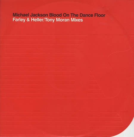 Image of Front Cover of 12" - VG+/VG+ - MICHAEL JACKSON, Blood On The Dance Floor (Farley & Heller / Tony Moran Mixes) (Epic; 664462 8, UK 1997, Titled Company Sleeve), ,  - 4016579C