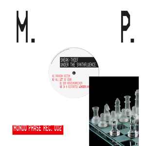 Image of Front Cover of 12" - VG+/VG+ - SNEAK-THIEF, Under The Synthfluence Ep. (Mondo Phase Rec.; MP00002, Italy 2024, Clear Plastic Sleeve), ,  - 4046301S