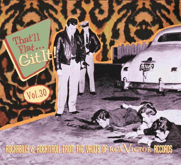 Image of Front Cover of CD - VG+/VG+ - VARIOUS, That'll Flat ... Git It! Vol. 30: Rockabilly & Rock N'Roll From The Vaults Of RCA Victor Records (Bear Family Records; BCD 17566, Germany 2018, Digipak With Glued In Booklet), ,  - 4056313S