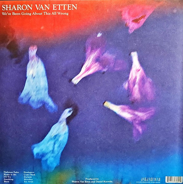 Image of Back Cover of LP - VG+/VG+ - SHARON VAN ETTEN, We've Been Going About This All Wrong (Jagjaguwar; JAG395, Worldwide 2022, Gatefold, Inner, Signed Print), ,  - 4016559C