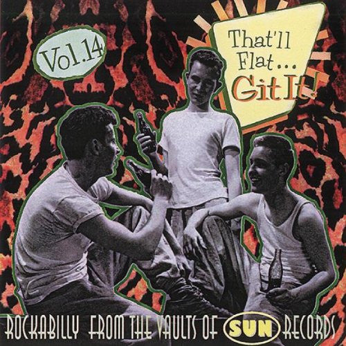 Image of Front Cover of CD - VG+/VG+ - VARIOUS, That'll Flat ... Git It! Vol. 14: Rockabilly From The Vaults Of Sun Records (Bear Family Records; BCD 16210 AH, Germany 1997, Jewel Case), ,  - 4056327S