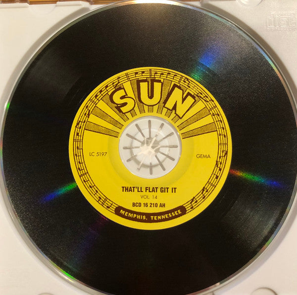 Image of Label Cover of CD - VG+/VG+ - VARIOUS, That'll Flat ... Git It! Vol. 14: Rockabilly From The Vaults Of Sun Records (Bear Family Records; BCD 16210 AH, Germany 1997, Jewel Case), ,  - 4056327S