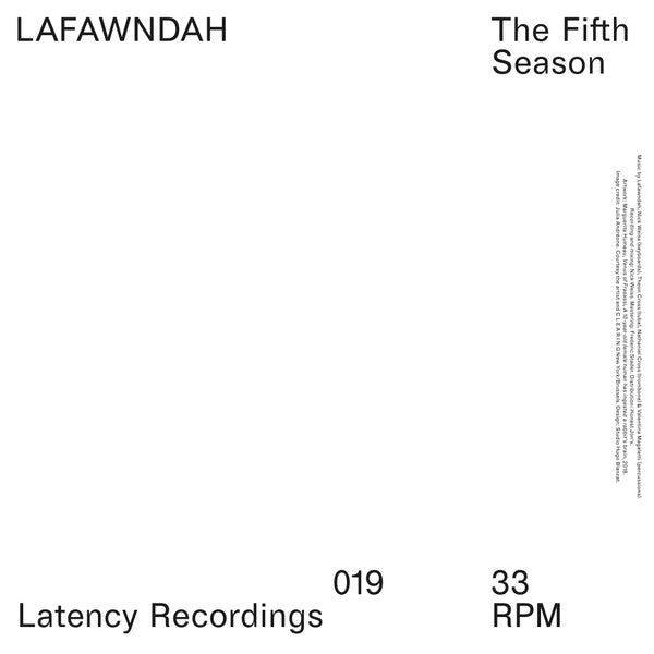 Image of Back Cover of LP - VG+/VG+ - LAFAWNDAH, The Fifth Season (Latency; LTNC019, France 2020, Inner), ,  - 4046305S