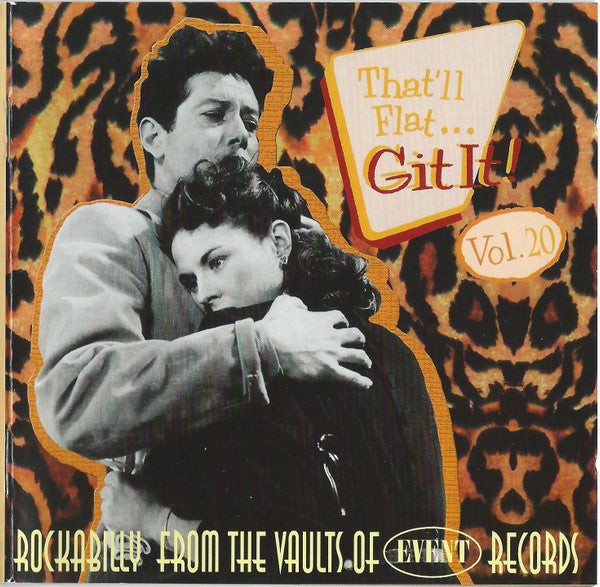 Image of Front Cover of CD - VG+/VG+ - VARIOUS, That'll Flat ... Git It! Vol. 20: Rockabilly From The Vaults Of Event Records (Bear Family Records; BCD 16440 AH, Germany 2004, Jewel Case), ,  - 4056330S