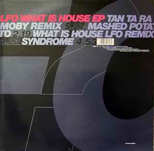 Image of Front Cover of 12" - VG/VG - LFO, What Is House EP (Warp Records; WAP 17, UK 1992, Picture Sleeve), light marks only. edge wear and light creasing,  - 4046326S
