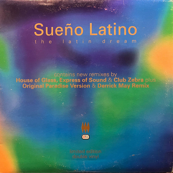 Image of Front Cover of 2xLP - VG/VG - SUE O LATINO, Sue o Latino - The Latin Dream (DFC ; DFC 1304, Italy 1997, Picture Sleeve), strong VG. light ring wear to sleeve,  - 4046327S