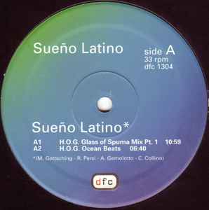 Image of Label Cover of 2xLP - VG/VG - SUE O LATINO, Sue o Latino - The Latin Dream (DFC ; DFC 1304, Italy 1997, Picture Sleeve), strong VG. light ring wear to sleeve,  - 4046327S