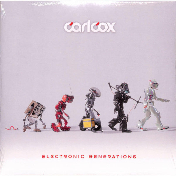 Image of Front Cover of 2xLP - VG+/EX - CARL COX, Electronic Generations (BMG Rights; 4050538804027, Europe 2022, Gatefold, 2 Inners), Signed on front cover,  - 4026404E