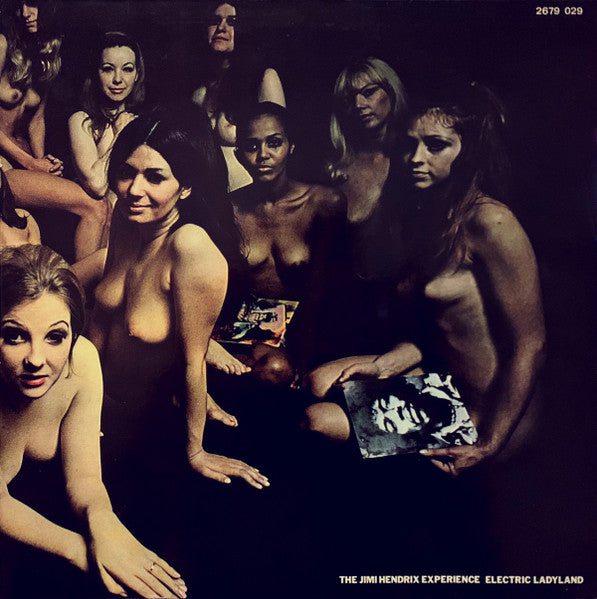 Image of Front Cover of 2xLP - VG/VG+ - THE JIMI HENDRIX EXPERIENCE, Electric Ladyland (Polydor; 2679 029, Netherlands 1970s Reissue, Uncensored Gatefold, Misprint: A4 "Voodoo Chile (Slight Return)" on label), Edge & ring wear, light sticker damage,  - S