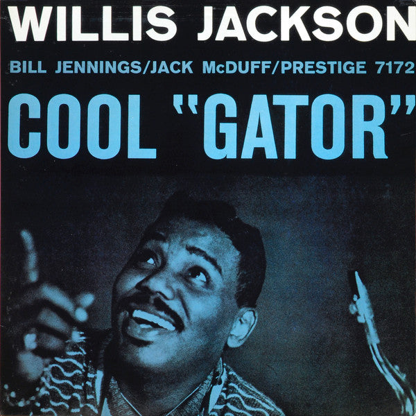 Image of Front Cover of LP - VG/VG+ - WILLIS JACKSON, Cool "Gator" (Original Jazz Classics; OJC-220, US 1986 Reissue), A couple of light hairlines only. Sleeve has crease, edgewear. ,  - 4126004E