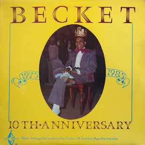 Image of Front Cover of LP - VG/VG - BECKET, 10th Anniversary (Cocoa Records; Cocoa PT 0700, US 1985), ,  - 4146044S