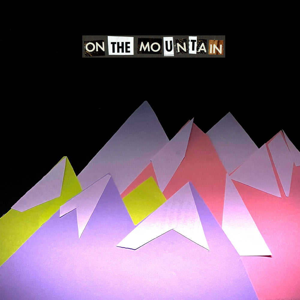 Image of Front Cover of LP - NEW/NEW - ALLEN RAVENSTINE, On The Mountain (ORG MUSIC; , UK 2026), , Built from atmospheric synthesizer compositions sent between Ravenstine and Thomas across continents, the title track features one of Thomas' final recorded vocal performances. Expanded across two versions, the release also includes contributions from Mike Watt, guitarist William Blakeney, and fellow Pere Ubu member Robert Wheeler. The B-side also features a new interpretation of ""The World According to Nouns
