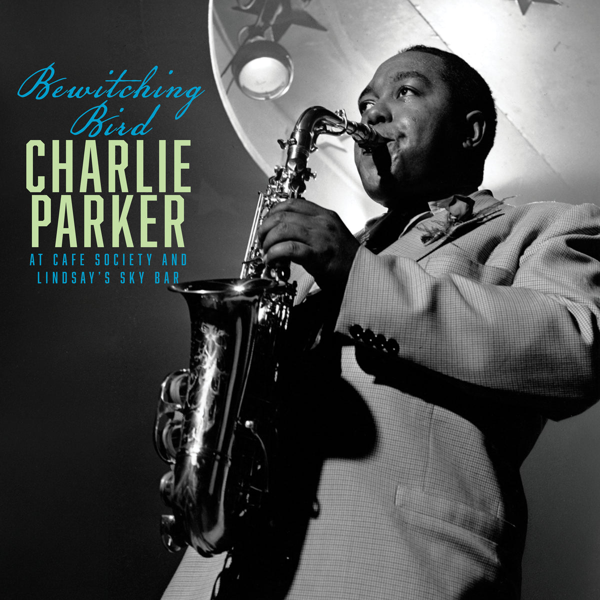 Image of Front Cover of LP - NEW/NEW - CHARLIE PARKER, Bewitching Bird: Bird At Café Society and The Sky Bar (Liberation Hall; LIB-2226, UK 2026, 180g Vinyl), , Two performances from the iconic saxophonist. Side one features five tracks recorded in 1950 at the legendary Greenwich Village club, Café Society. Featured on the set is a ten-minute medley of four evergreen standards with an all-star band - trumpeter Kenny Dorham, pianist Al Haig, bassist Tommy Potter and drummer Roy Haynes. Two tracks are very ra