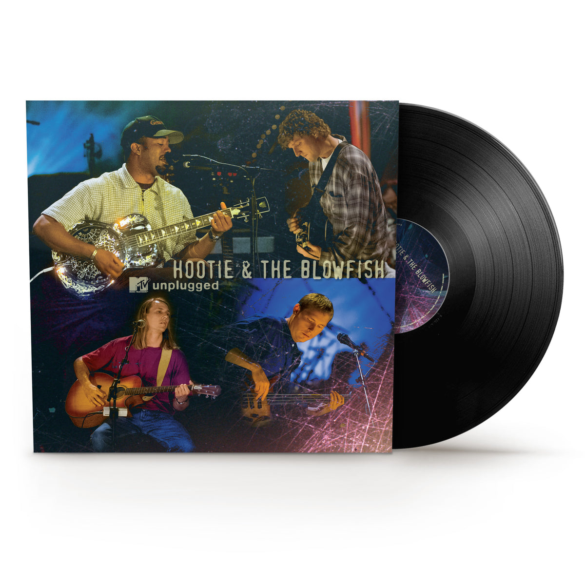 Image of Front Cover of LP - NEW/NEW - HOOTIE AND THE BLOWFISH, MTV Unplugged (Rhino; 0081227801281, UK 2026, Black Vinyl), , The legendary performance from Hootie & The Blowfish recorded for MTV Unplugged ahead of the release of their sophomore album Fairweather Johnson. Recorded at The Horseshoe at University of South Carolina in Columbia, SC on April 19, 1996 - 9417765C