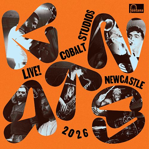 Image of Front Cover of 12” - NEW/NEW - KNATS, A Great Day In Newcastle (Live) (Fontana; 6141012, UK 2026, Coloured Vinyl), , Live album not yet released. This is the follow up from their studio album released earlier this year. Alteration on the original artwork along with a coloured disc. - 9417776C