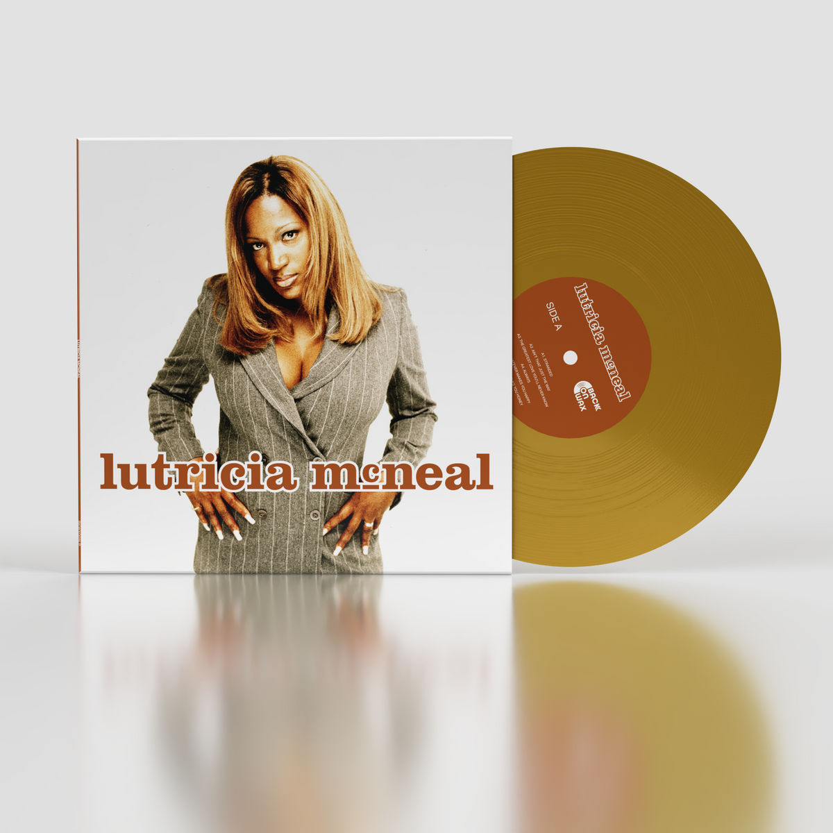 Image of Front Cover of LP - NEW/NEW - LUTRICIA MCNEAL, Lutricia McNeal (Back On Wax; BKWX009LP, UK 2026, Gold Vinyl), , RSD Black Friday 2026Celebrating one of the most distinctive voices of the ‘90s, this special gold-colour record is limited to just 500 copies, each individually numbered." - 9417782C