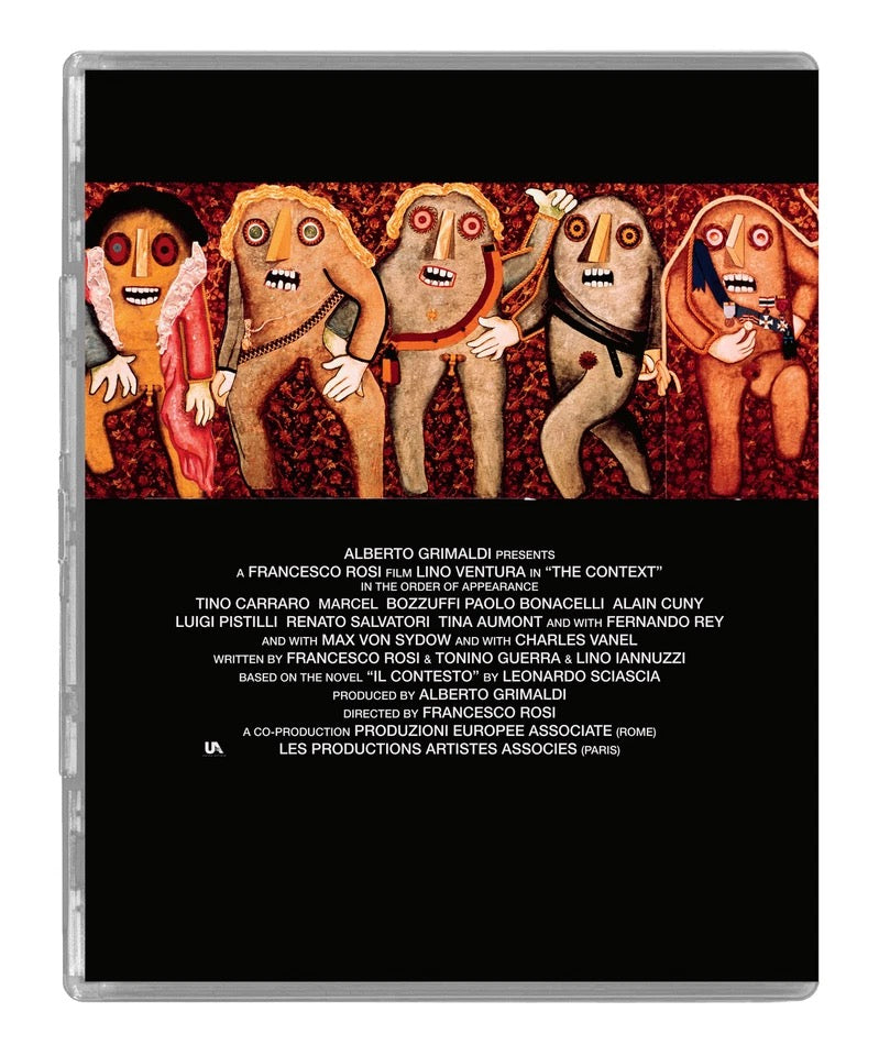Image of Back Cover of Blu-Ray - VG+/VG+ - FRANCESCO ROSI, LINO VENTURA, Illustrious Corpses (Radiance ; 152, UK ), ,  - 4136012E