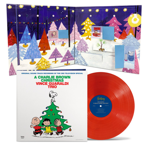 Image of Front Cover of LP - NEW/NEW - VINCE GUARALDI TRIO, A Charlie Brown Christmas (Craft; CR01101, UK 2026, Limited Edition with Built In Advent Calendar ), , Exclusive limited edition featuring a newly designed advent calendar gatefold jacket which includes 24 boxes that open to reveal iconic scenes from the beloved television special. - 9417824C