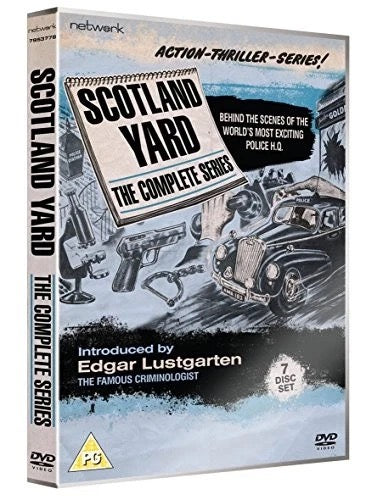 Image of Front Cover of 7xDVD - VG+/VG - VARIOUS, Scotland Yard (Network; 7953778, UK 2012 Reissue), ,  - 4116021C