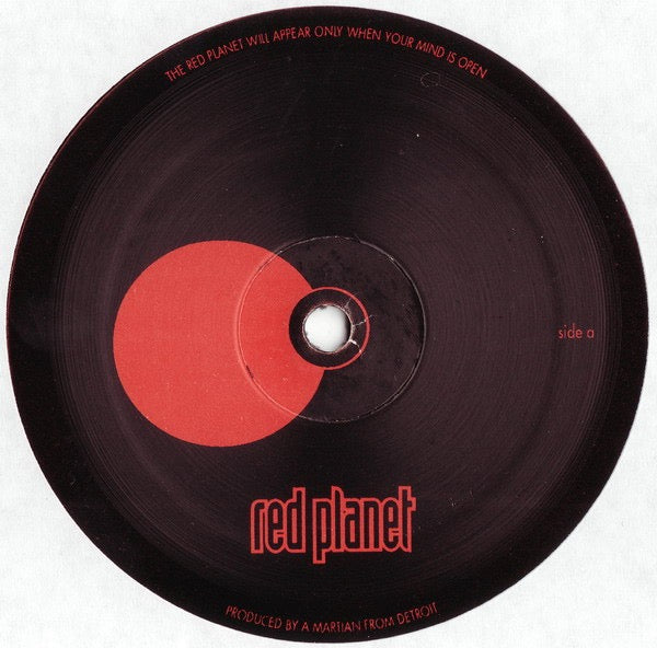 Image of Front Cover of 12" - /VG - THE MARTIAN, Meet The Red Planet (Red Planet; RP-1, US 1992, "The Intruder" plays inside-out.), Light hairlines and marks on label.,  - 4116037C