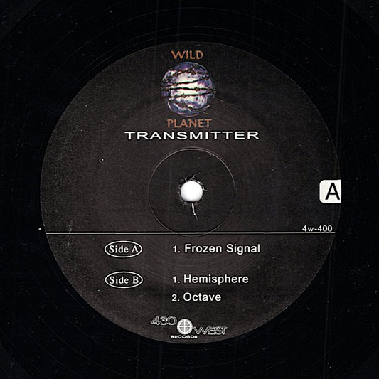 Image of Front Cover of 2xLP - /VG - WILD PLANET, Transmitter (430 West; 4w-400, US 1999, Plain Sleeve), Faint hairlines only., A		Frozen SignalB1		HemisphereB2		OctaveC		FuelD1		TransmitterD2		Infinite - 4116055C