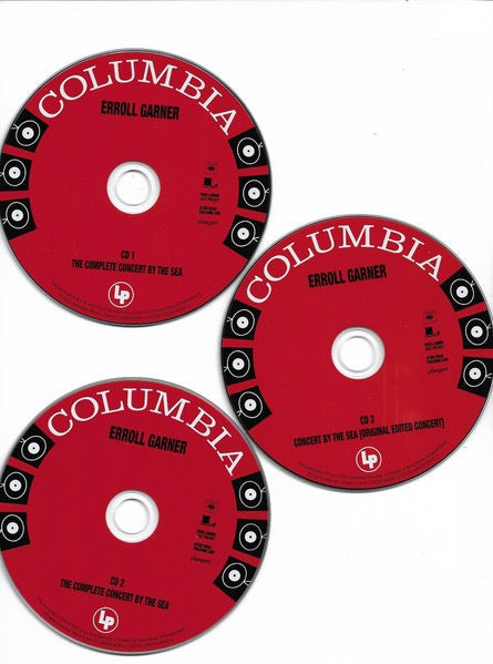 Image of Label Cover of 3xCD - VG+/VG+ - ERROLL GARNER, The Complete Concert By The Sea (Columbia; 88875120842, Europe 2015 Reissue, Booklet), ,  - 4116047C