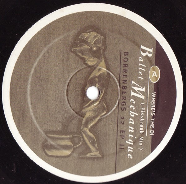 Image of Front Cover of 12" EP - /G+ - BALLET MECHANIQUE, Borrenbergs 12 EP II (Eevo Lute Muzique; EEVO 026, Netherlands 1997, Die Cut Company Sleeve), Lots of faint hairlines, plays VG.,  - 4116057C