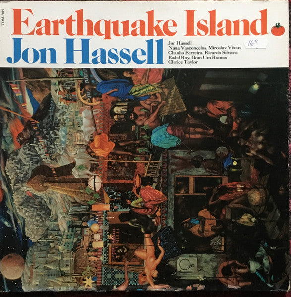 Image of Front Cover of LP - VG/VG - JON HASSELL, Earthquake Island (Tomato; TOM-7019, US 1978, Promo, Gatefold, Company Inner, Label States: PROMOTION COPY - NOT FOR SALE), Strong VG - a few light marks, edge wear, creased Inner,  - 4146016S