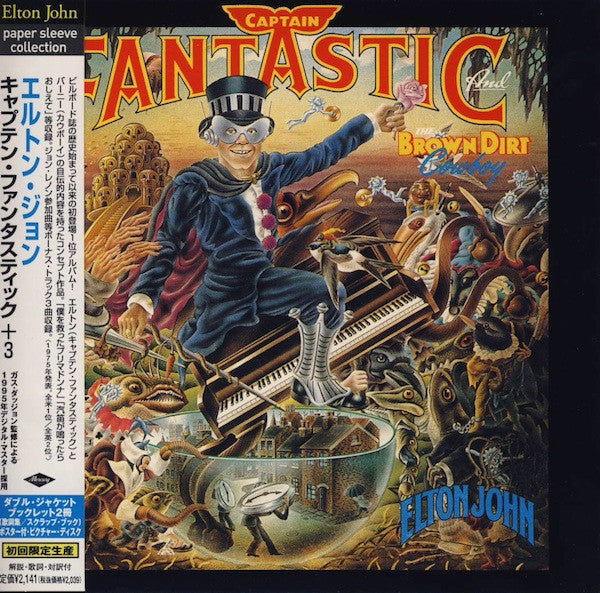 Image of Front Cover of CD - VG+/VG+ - ELTON JOHN, Captain Fantastic And The Brown Dirt Cowboy (Mercury; UICY-9109, Japan 2001, Gatefold, Booklet), With Obi,  - 4136042E